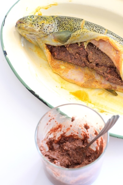 stuffed fish